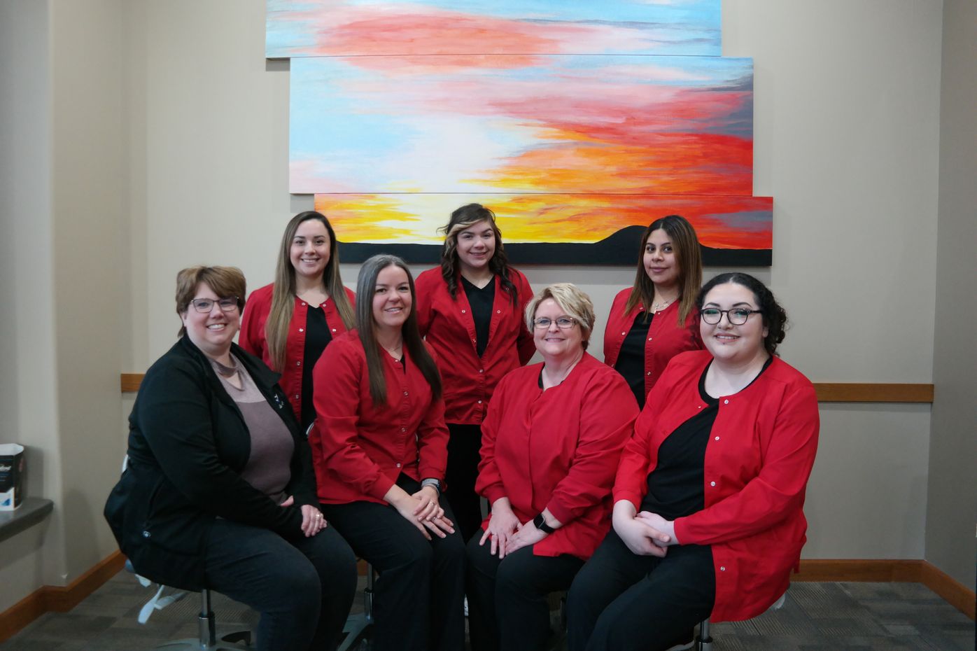 Smiles Dental team picture for the About Us page.