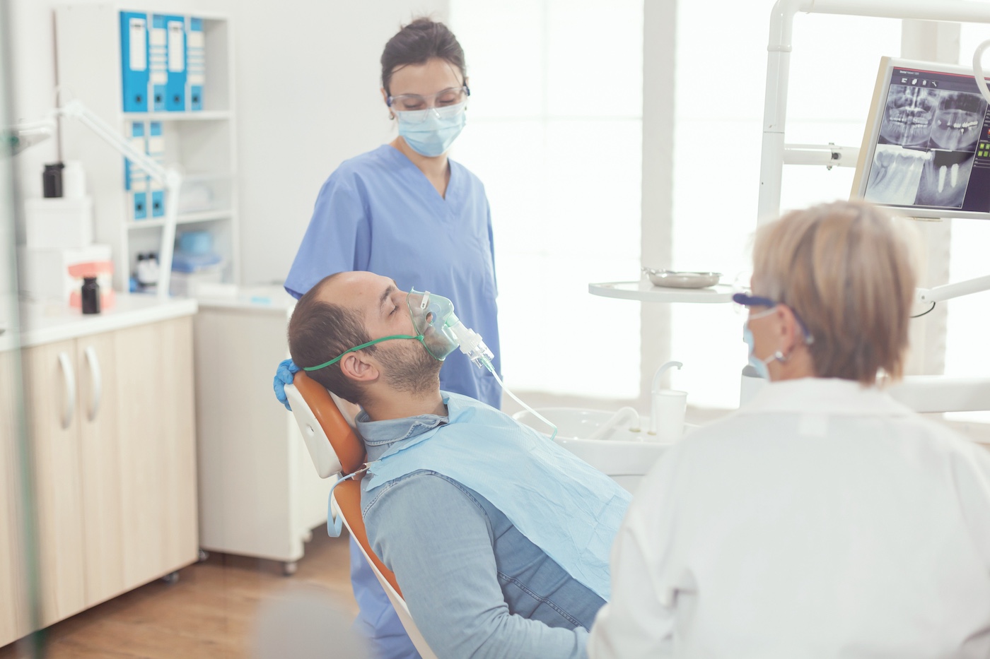 Nitrous Oxide in use at Smiles Dental, P.C. in Norfolk, NE